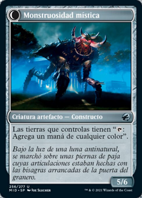 Mystic Skull // Mystic Monstrosity - Verso