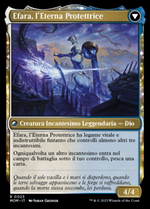Invasion of Theros // Ephara, Ever-Sheltering - Verso