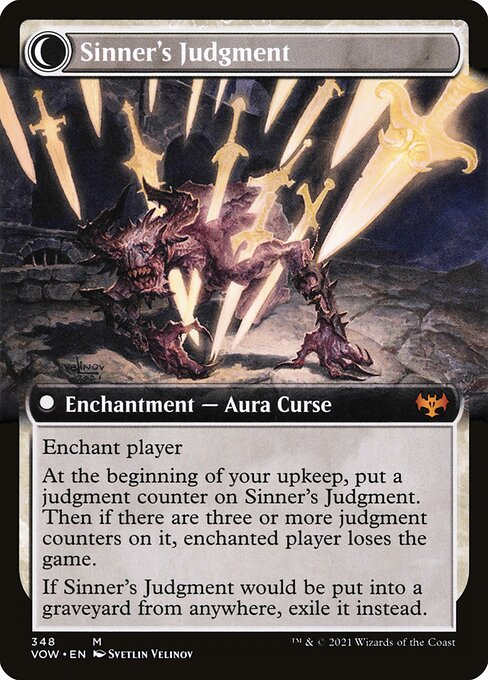 Faithbound Judge // Sinner's Judgment - Verso