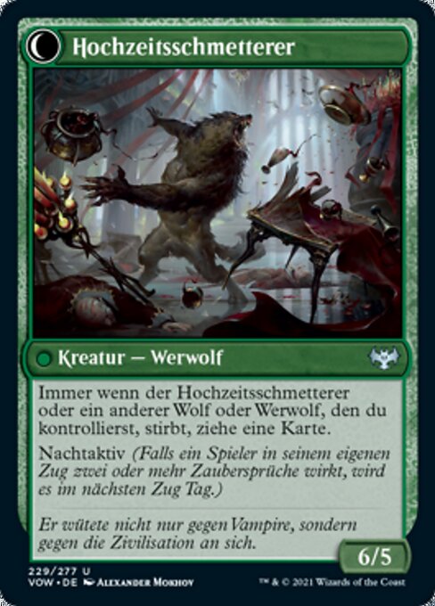 Wolfkin Outcast // Wedding Crasher - Verso