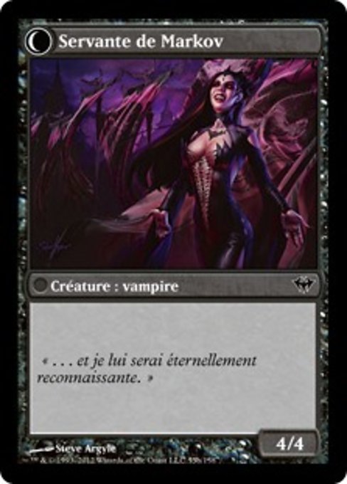 Chosen of Markov // Markov's Servant - Verso