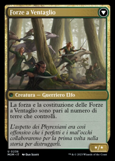 Invasion of Lorwyn // Winnowing Forces - Verso