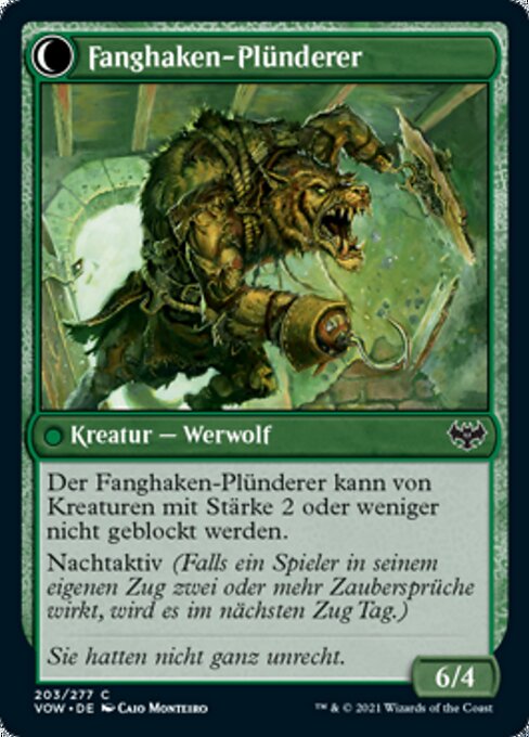 Hookhand Mariner // Riphook Raider - Verso