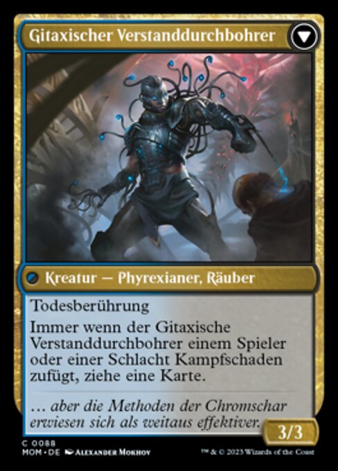Aetherblade Agent // Gitaxian Mindstinger - Verso