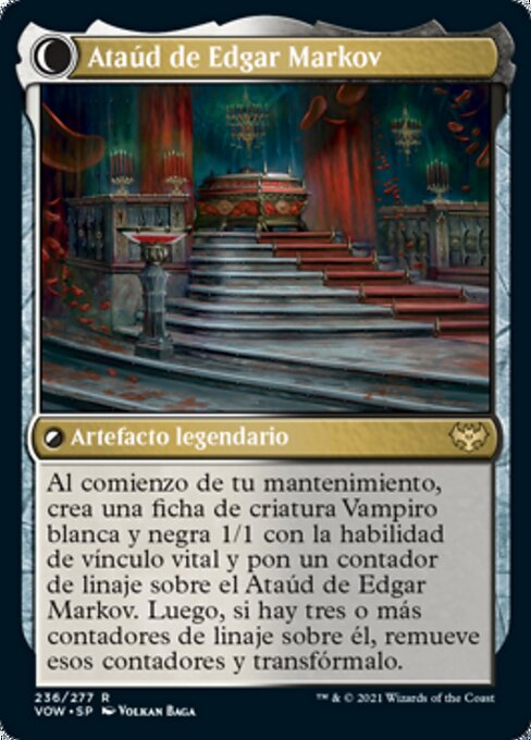 Edgar, Charmed Groom // Edgar Markov's Coffin - Verso