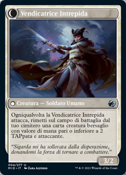 Bereaved Survivor // Dauntless Avenger - Verso