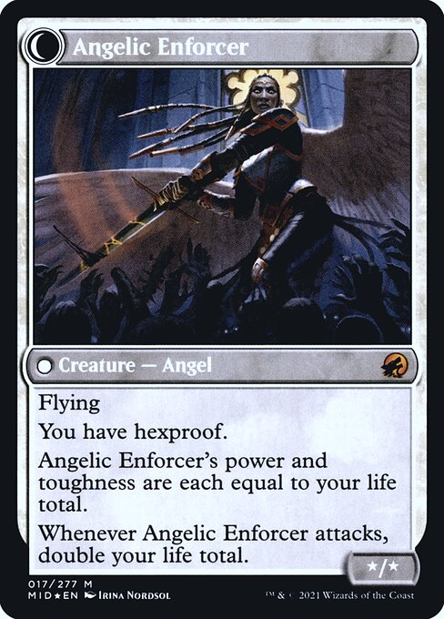 Enduring Angel // Angelic Enforcer - Verso