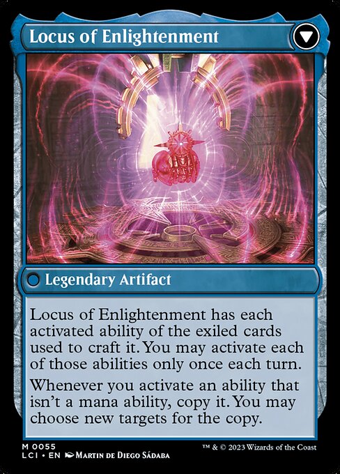 The Enigma Jewel // Locus of Enlightenment - Verso