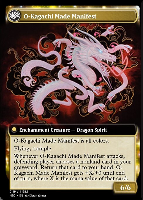 The Kami War // O-Kagachi Made Manifest - Verso