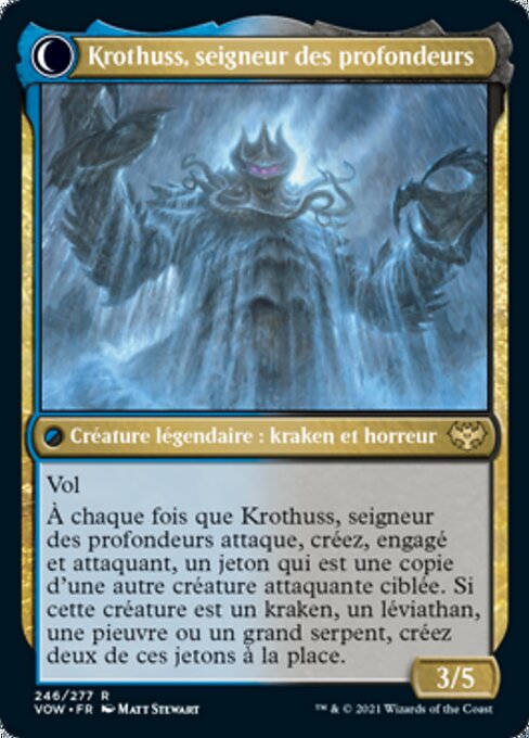 Runo Stromkirk // Krothuss, Lord of the Deep - Verso