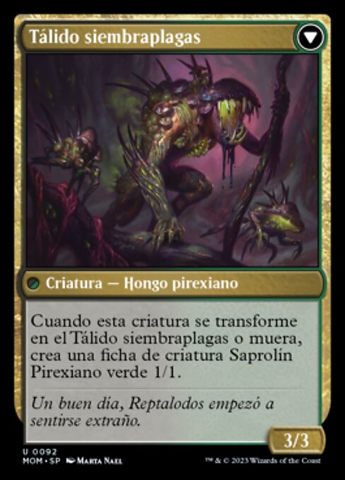 Blightreaper Thallid // Blightsower Thallid - Verso