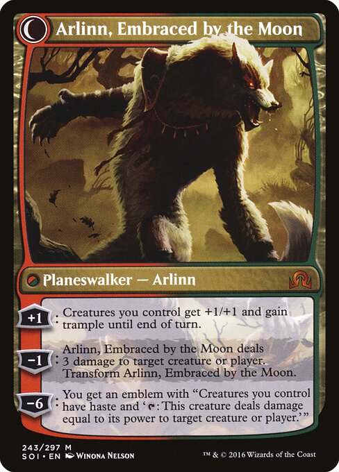 Arlinn Kord // Arlinn, Embraced by the Moon - Verso