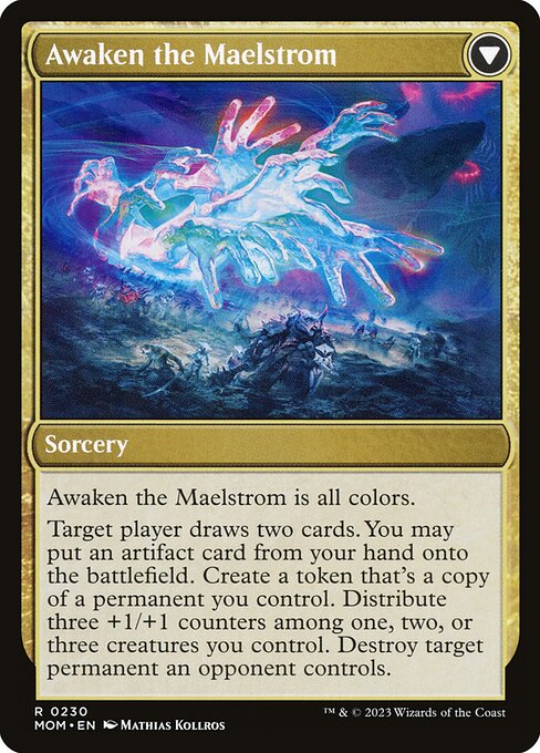 Invasion of Alara // Awaken the Maelstrom - Verso