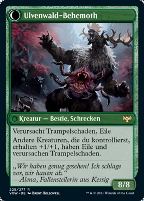Ulvenwald Oddity // Ulvenwald Behemoth - Verso