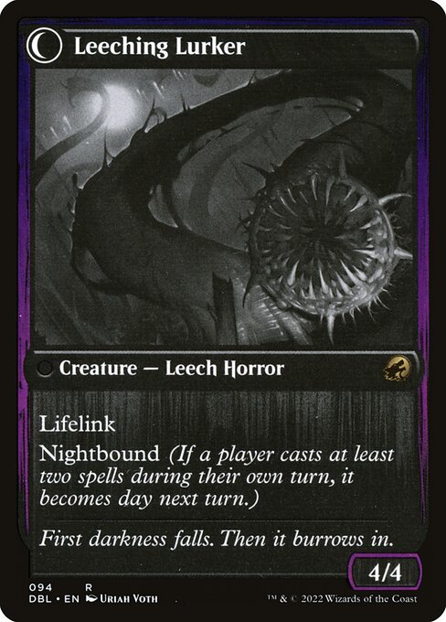 Curse of Leeches // Leeching Lurker - Verso