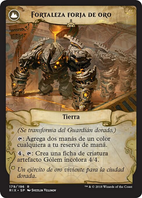 Golden Guardian // Gold-Forge Garrison - Verso