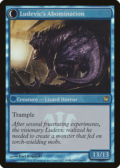 Ludevic's Test Subject // Ludevic's Abomination - Verso