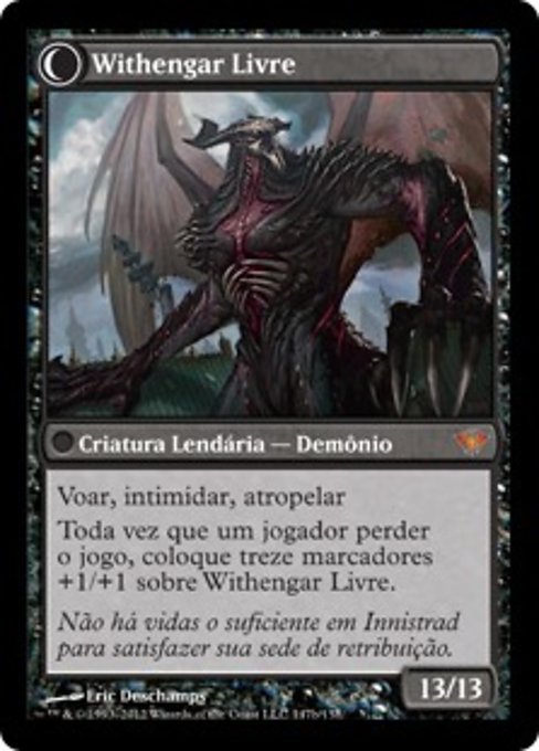 Elbrus, the Binding Blade // Withengar Unbound - Verso