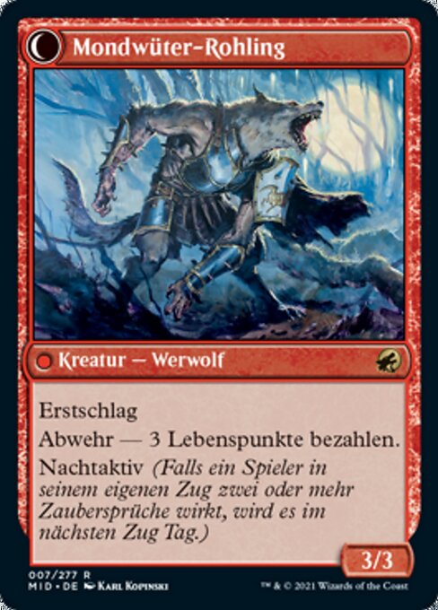 Brutal Cathar // Moonrage Brute - Verso