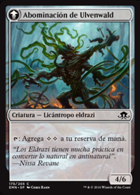Ulvenwald Captive // Ulvenwald Abomination - Verso