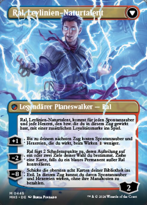 Ral, Monsoon Mage // Ral, Leyline Prodigy - Verso