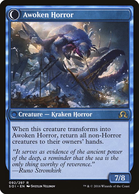 Thing in the Ice // Awoken Horror - Verso