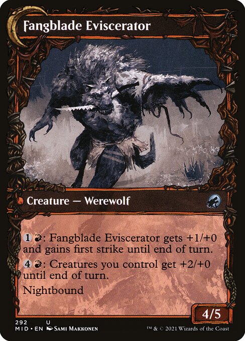 Fangblade Brigand // Fangblade Eviscerator - Verso