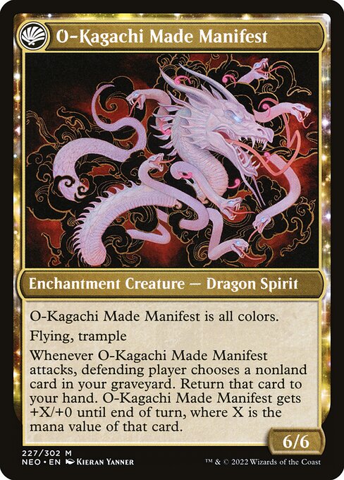 The Kami War // O-Kagachi Made Manifest - Verso