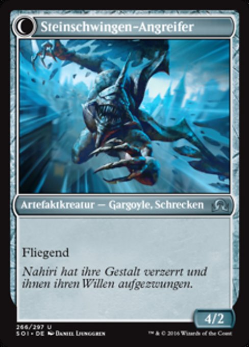Thraben Gargoyle // Stonewing Antagonizer - Verso