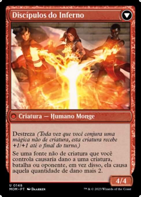Invasion of Regatha // Disciples of the Inferno - Verso