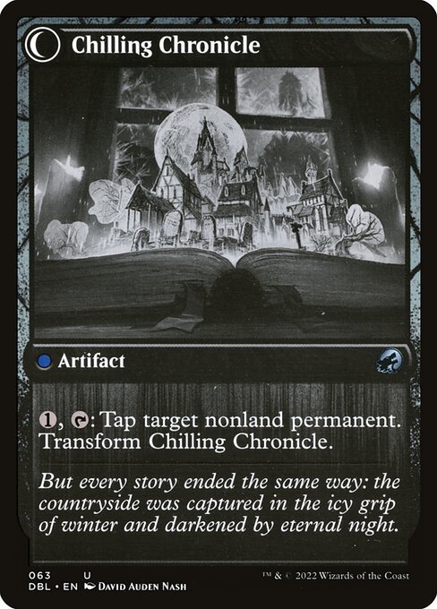 Mysterious Tome // Chilling Chronicle - Verso