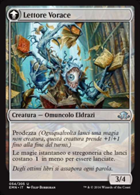 Curious Homunculus // Voracious Reader - Verso