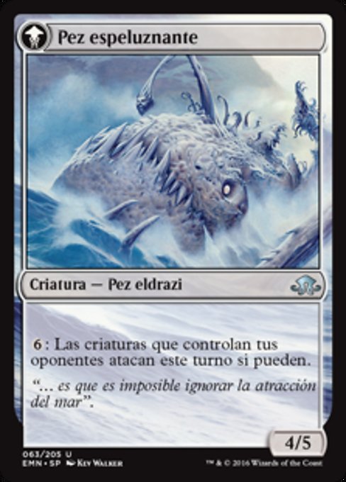 Grizzled Angler // Grisly Anglerfish - Verso