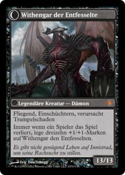 Elbrus, the Binding Blade // Withengar Unbound - Verso
