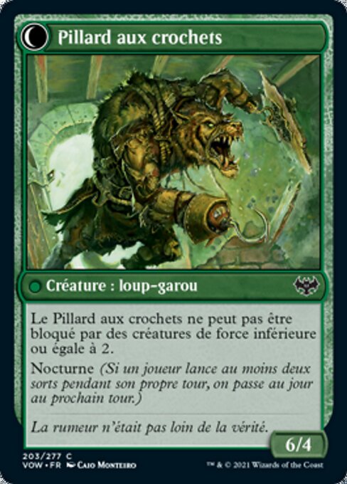 Hookhand Mariner // Riphook Raider - Verso