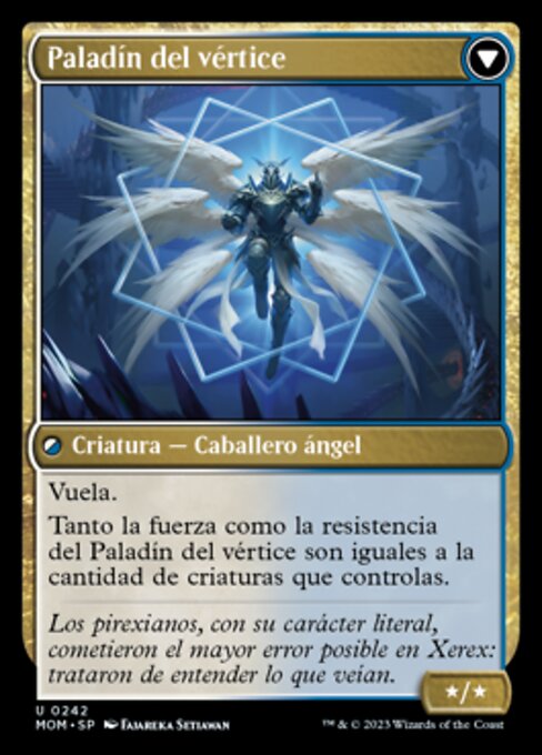 Invasion of Xerex // Vertex Paladin - Verso