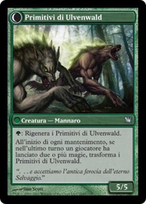 Ulvenwald Mystics // Ulvenwald Primordials - Verso
