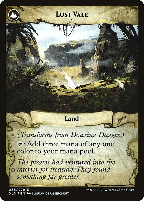 Dowsing Dagger // Lost Vale - Verso