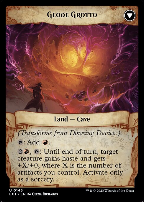 Dowsing Device // Geode Grotto - Verso