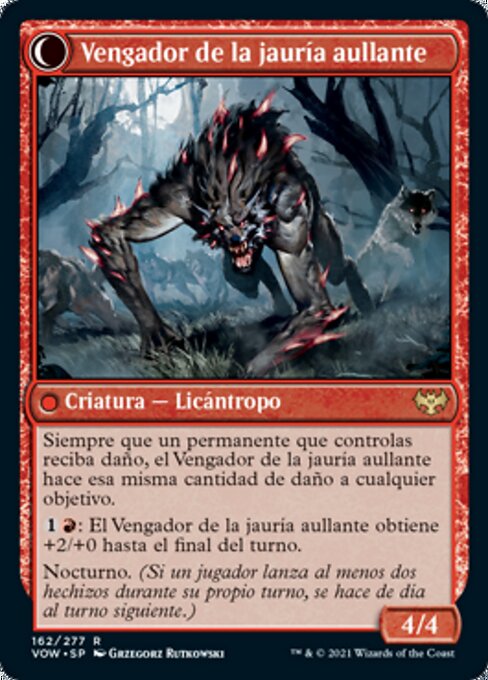 Ill-Tempered Loner // Howlpack Avenger - Verso