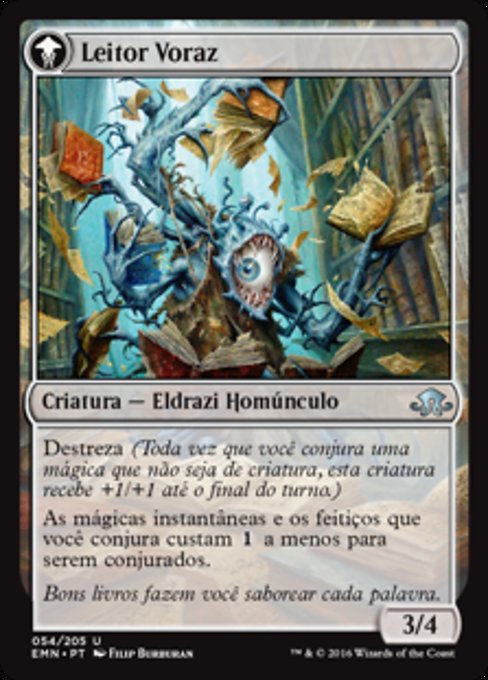 Curious Homunculus // Voracious Reader - Verso