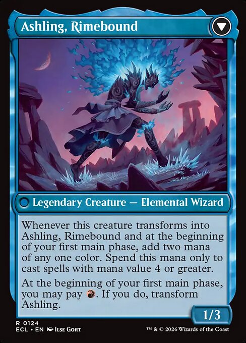 Ashling, Rekindled // Ashling, Rimebound - Verso