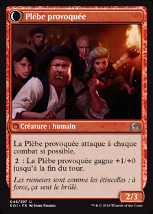 Town Gossipmonger // Incited Rabble - Verso