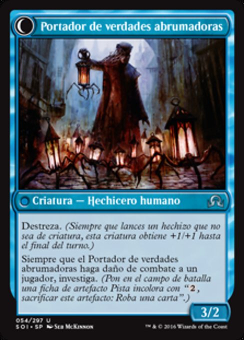Daring Sleuth // Bearer of Overwhelming Truths - Verso