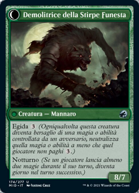 Burly Breaker // Dire-Strain Demolisher - Verso