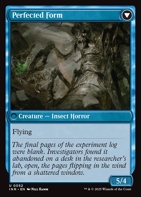 Aberrant Researcher // Perfected Form - Verso