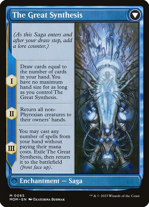 Jin-Gitaxias // The Great Synthesis - Verso