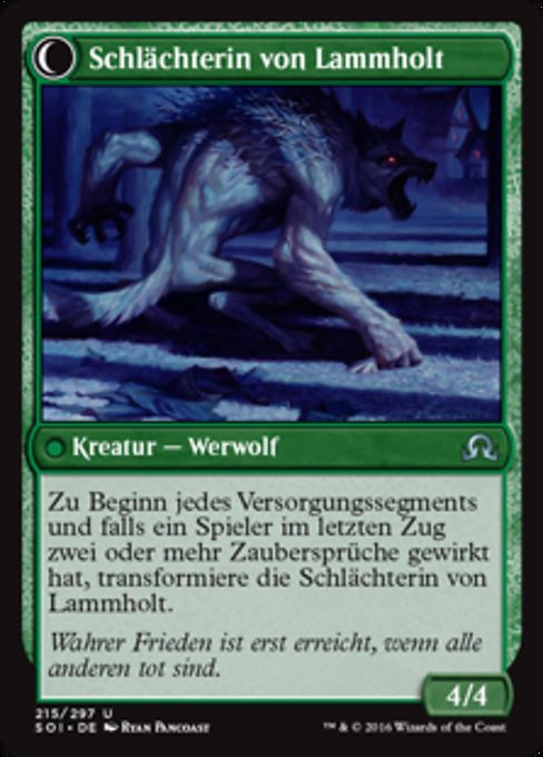 Lambholt Pacifist // Lambholt Butcher - Verso