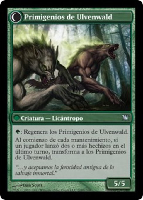 Ulvenwald Mystics // Ulvenwald Primordials - Verso