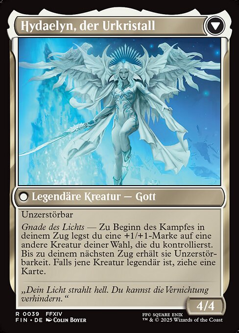 Venat, Heart of Hydaelyn // Hydaelyn, the Mothercrystal - Verso